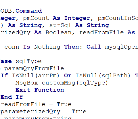 ماژول MYSQL