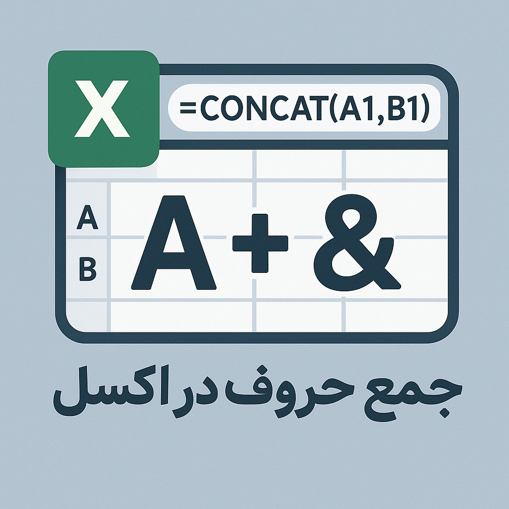 Read more about the article جمع حروف در اکسل: استفاده از تابع CONCAT و عملگر &