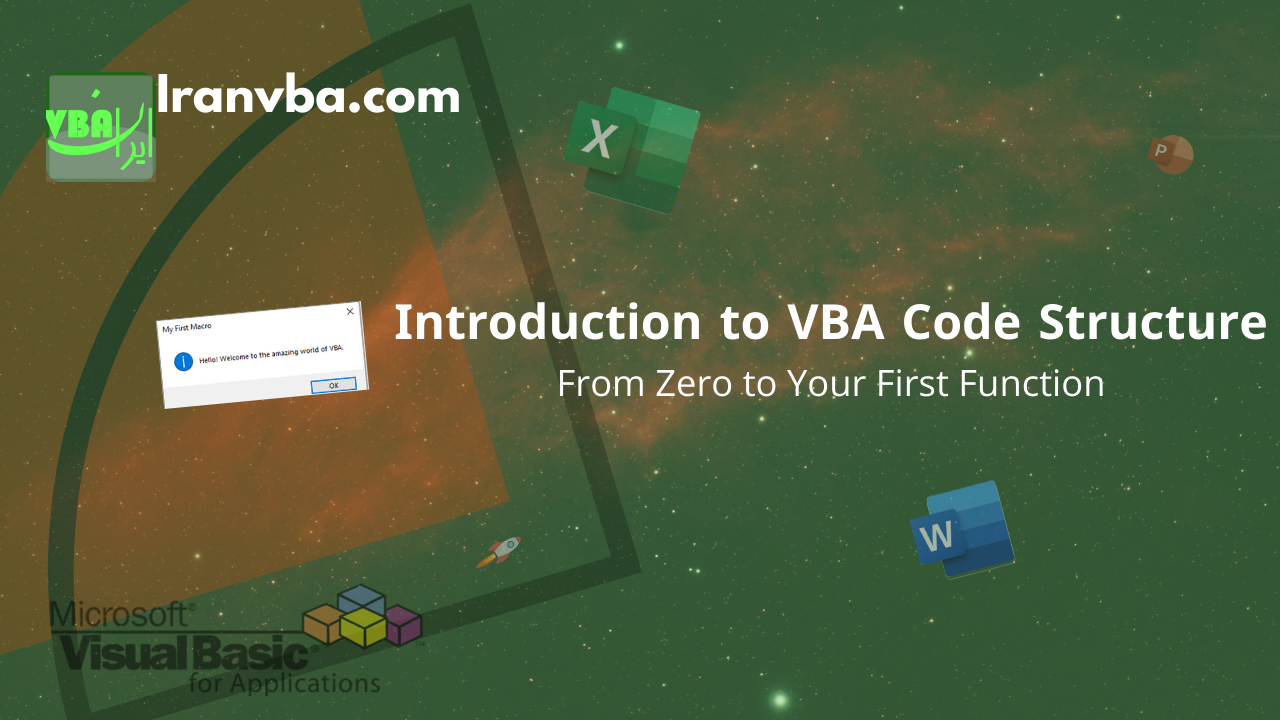You are currently viewing Introduction to VBA Code Structure: From Zero to Your First Function