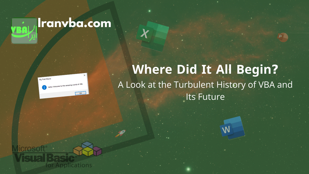 Read more about the article Where Did It All Begin? A Look at the Turbulent History of VBA and Its Future