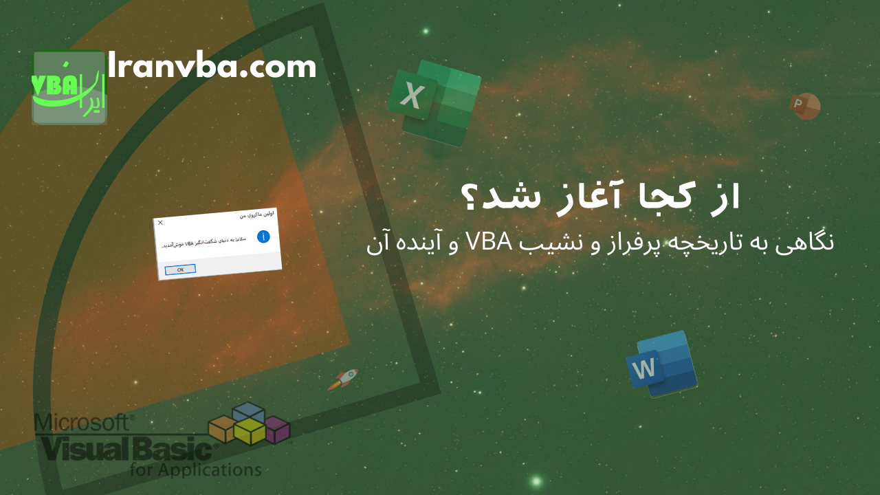 Read more about the article از کجا آغاز شد؟ نگاهی به تاریخچه پرفراز و نشیب VBA و آینده آن