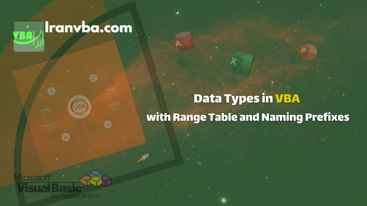 Read more about the article Data Types in VBA (with Range Table and Naming Prefixes)