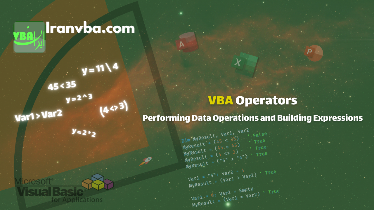 Read more about the article VBA Operators | Performing Data Operations and Building Expressions