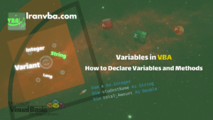 Read more about the article Variables in VBA | How to Declare Variables and Methods
