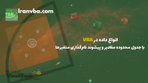 Read more about the article انواع داده در VBA (با جدول محدوده مقادیر و پیشوند نام‌گذاری متغیرها)